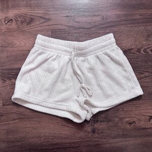 Women's Cozy Ribbed Lounge Shorts